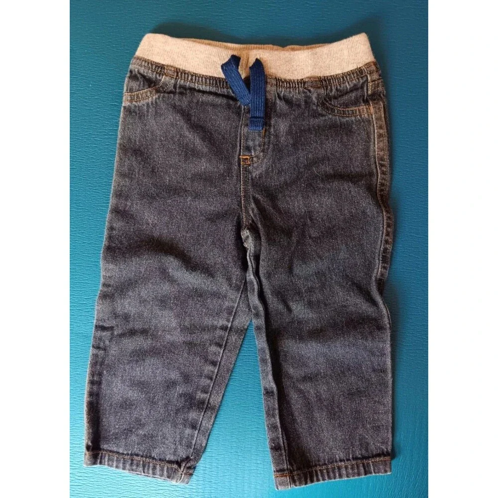 pants 18 months Mix and Match blue jeans comfort Adjustable waist